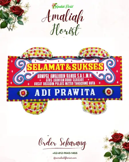 Papan Bunga Ucapan Selamat Sumberketempa